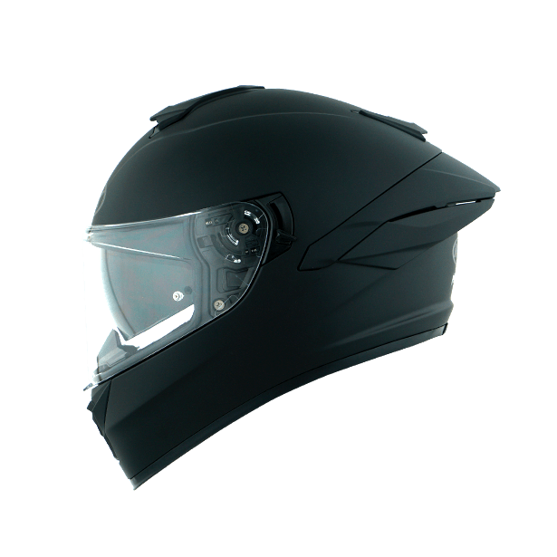 NHK MARK 1 DOUBLE VISOR - SOLID - BLACK DOFF