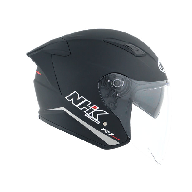 NHK R1 MAX SOLID BLACK DOFF - Image 2